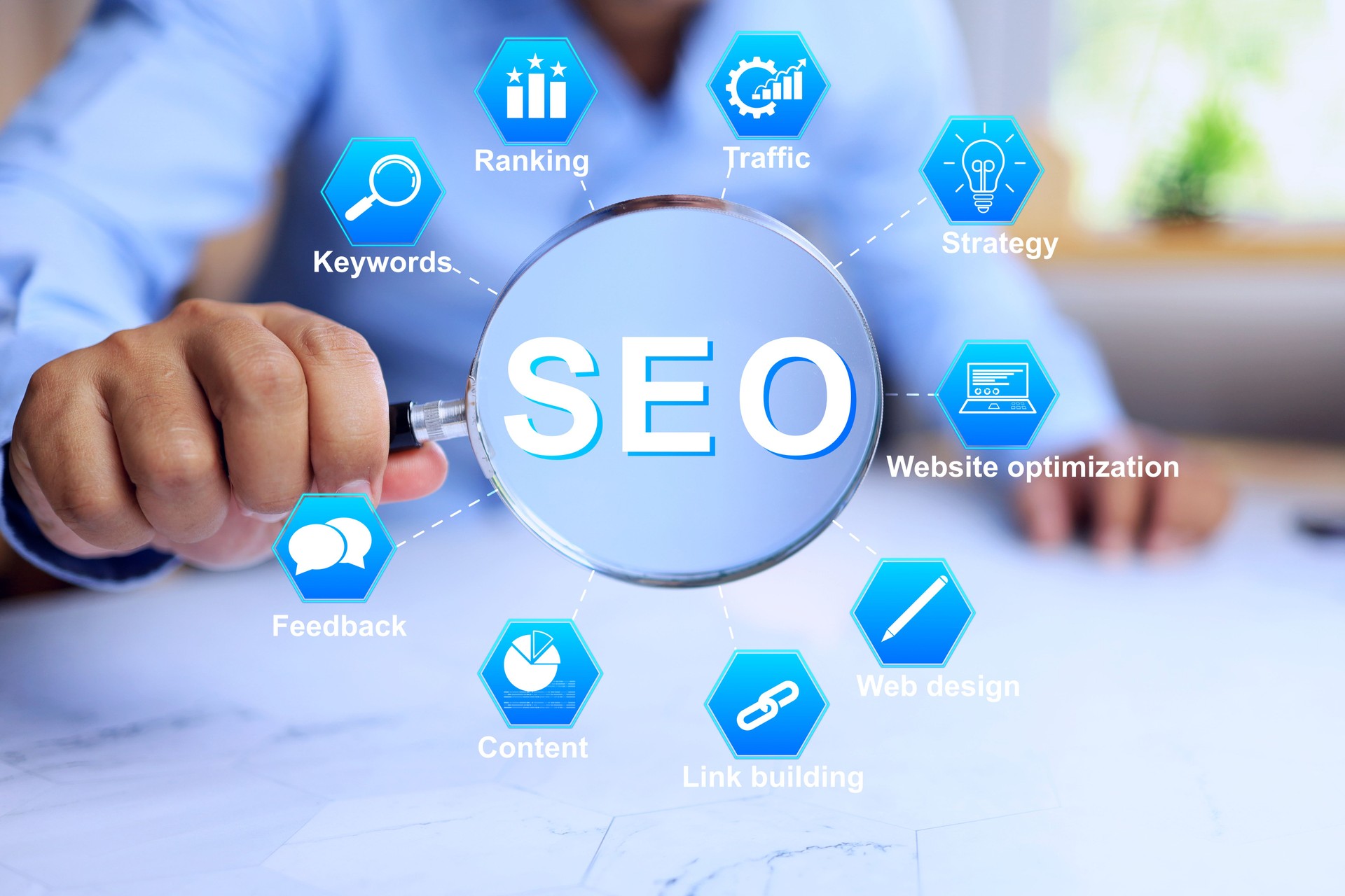 SEO search engine optimization concept